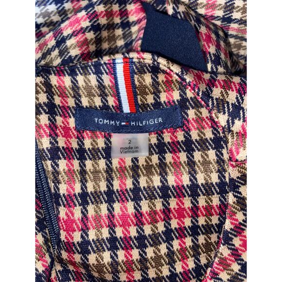 Tommy Hilfiger EUC size 2 Crewneck Short Sleeves Pull On Zip Back Shift Dress - Picture 7 of 12